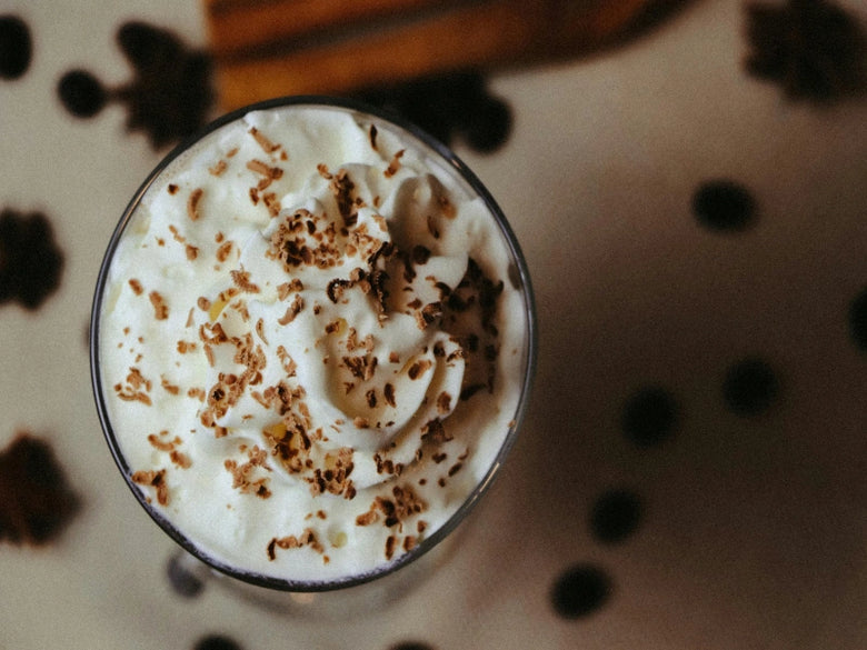 coffee with heavy whipping cream
