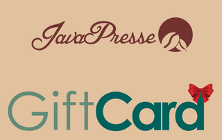 JavaPresse Gift card $20 - $100