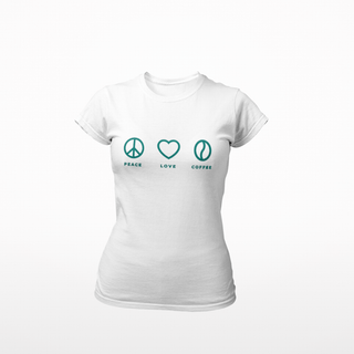 Peace, Love, & Coffee T-Shirt