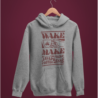 Wake & Make Pullover Hoodie