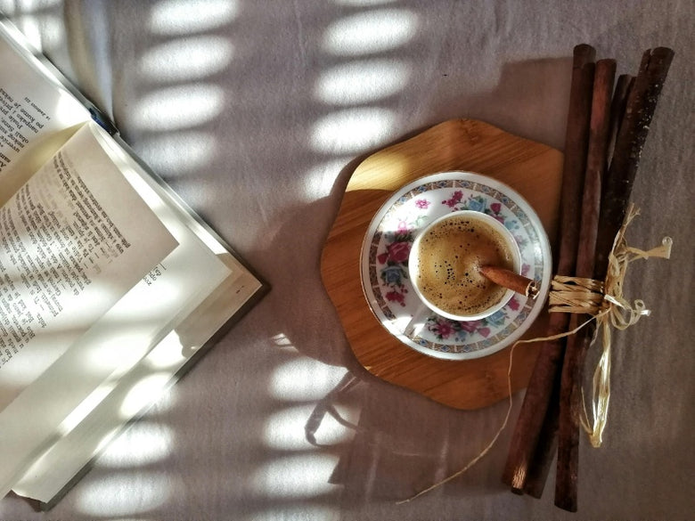 cinnamon sticks in instant coffee